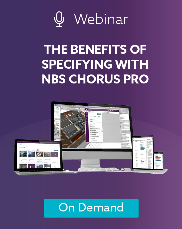 The benefits of specifying with Chorus Pro NBS Australia